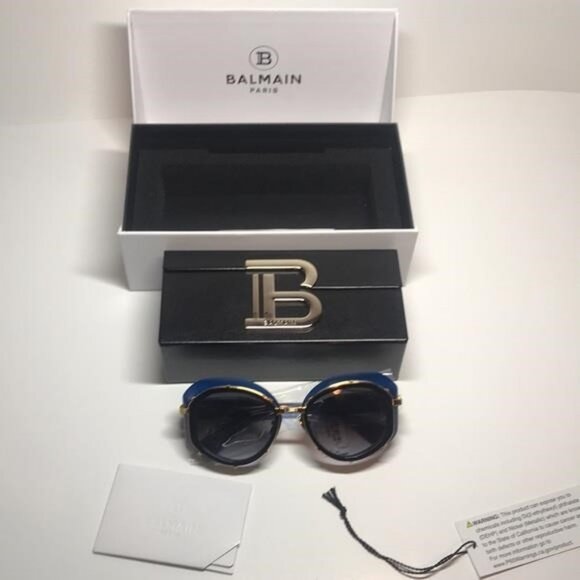 Balmain Paris NWB  Authentic Balmain Brigitte BPS-129B Sunglasses - Picture 9 of 15